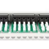 Patch panel DIGITUS CAT 3 ISDN, não blindado 50 portas RJ45, 8P4C, LSA, 1U, montagem em rack, cor cinzento RAL 7035