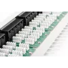 Patch panel DIGITUS CAT 3 ISDN, não blindado 50 portas RJ45, 8P4C, LSA, 1U, montagem em rack, cor cinzento RAL 7035