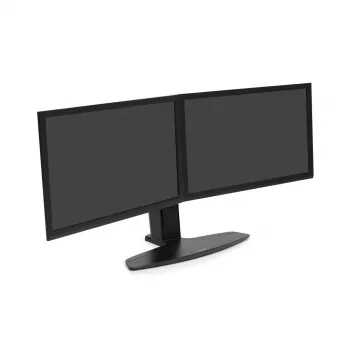Suporte de monitor duplo com elevação Ergotron Neo Flex 62,2 cm preto