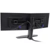 Suporte de monitor duplo com elevação Ergotron Neo Flex 62,2 cm preto