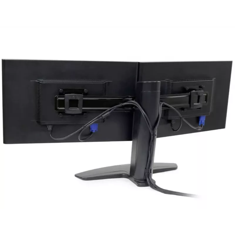 Suporte de monitor duplo com elevação Ergotron Neo Flex 62,2 cm preto