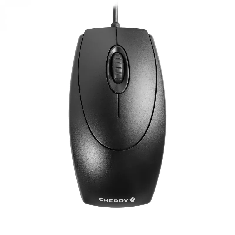 Rato CHERRY WHEELMaus ÓPTICO com fio, Preto, PS2/USB