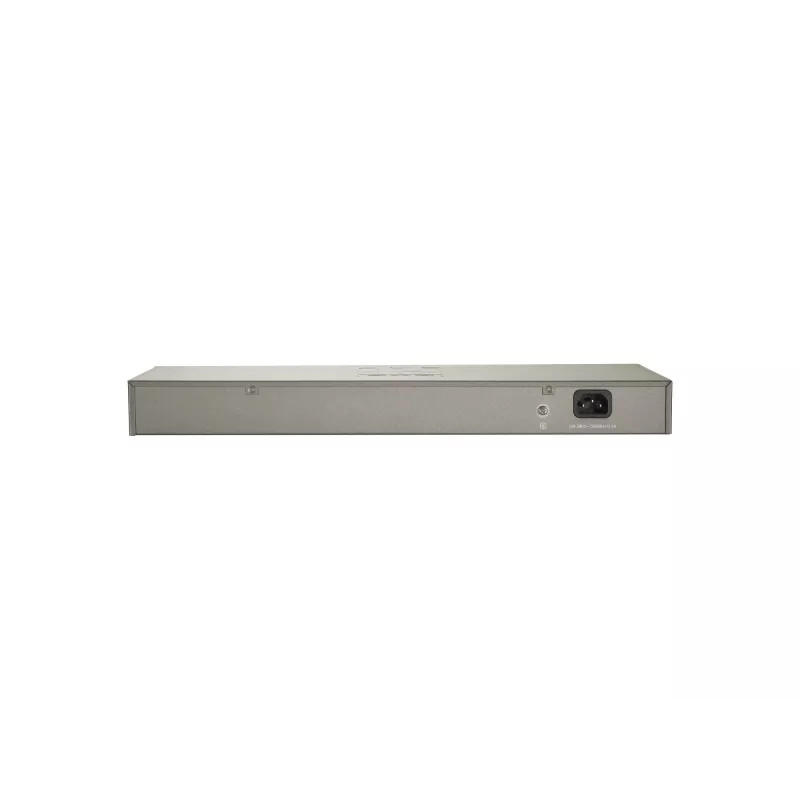 Switch LevelOne 16 portas Fast Ethernet, Não gerido, Fast Ethernet (10/100), Full duplex, Montagem em rack