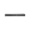 Switch LevelOne 16 portas Fast Ethernet, Não gerido, Fast Ethernet (10/100), Full duplex, Montagem em rack
