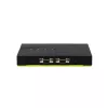 Switch KVM LevelOne 4 portas USB VGA KVM-0422