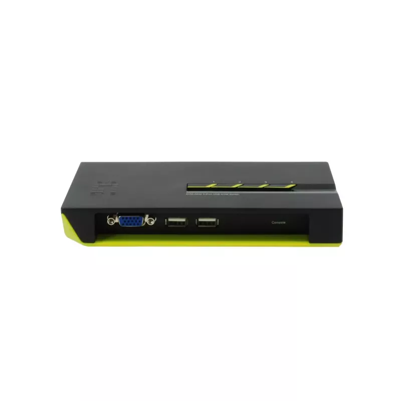 Switch KVM LevelOne 4 portas USB VGA KVM-0422