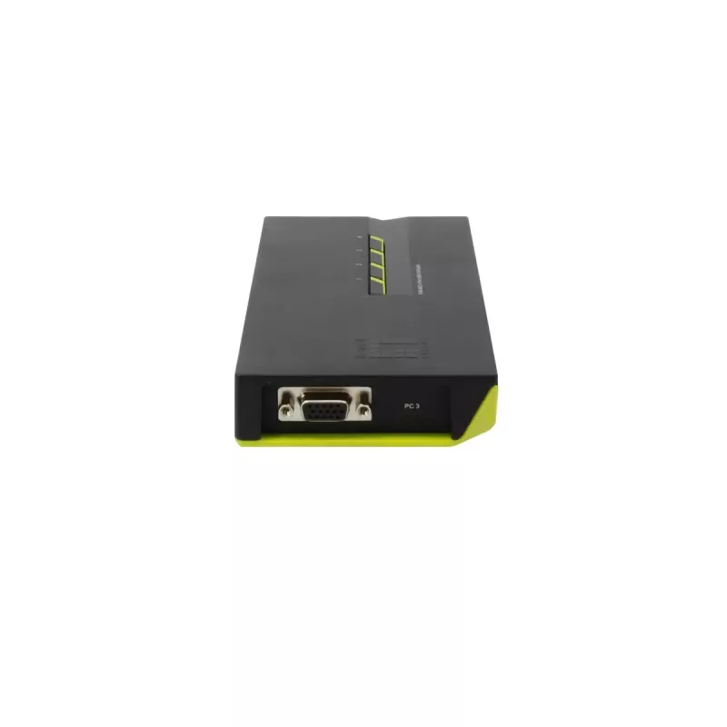 Switch KVM LevelOne 4 portas USB VGA KVM-0422