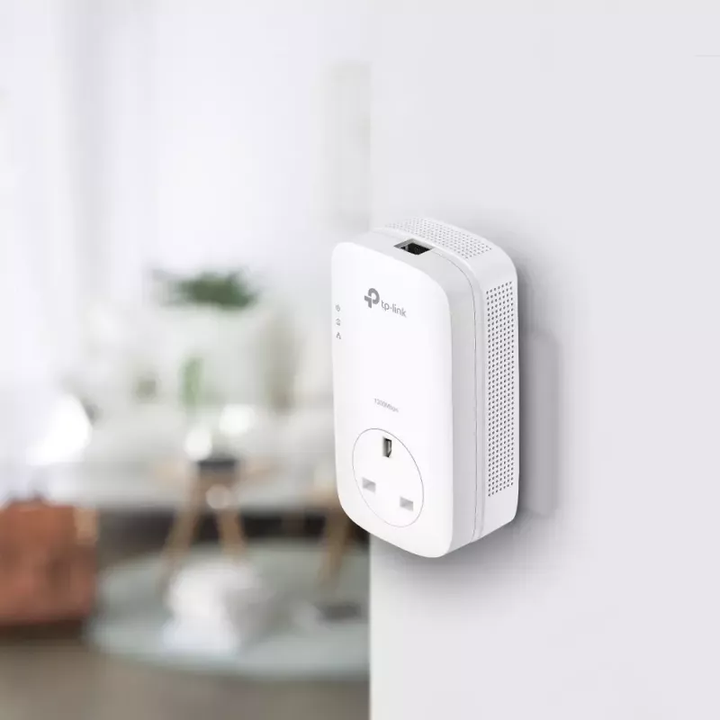 Adaptador PowerLine TP-Link TL-PA8010P KIT 1300 Mbit/s Ethernet LAN Branco 2 unid.