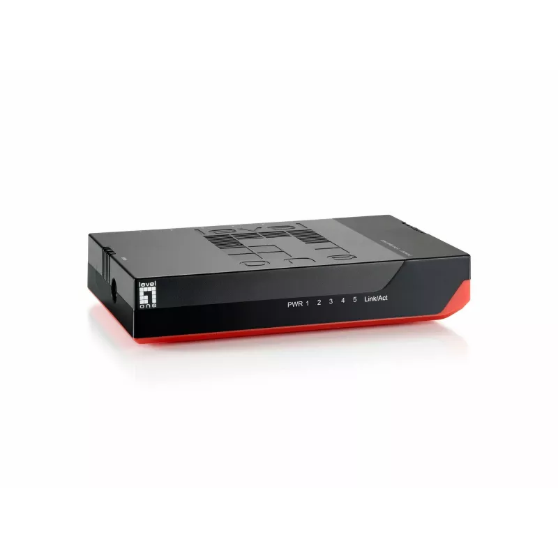 Switch Gigabit Ethernet 5 portas LevelOne GSW-0507
