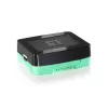 Servidor de impressão USB LevelOne, Preto, Verde, Atividade, Ligação, Alimentação, Estado, Taiwan, Ethernet LAN, IEEE 802.3, IEEE 802.3u, 10,100 Mbit/s