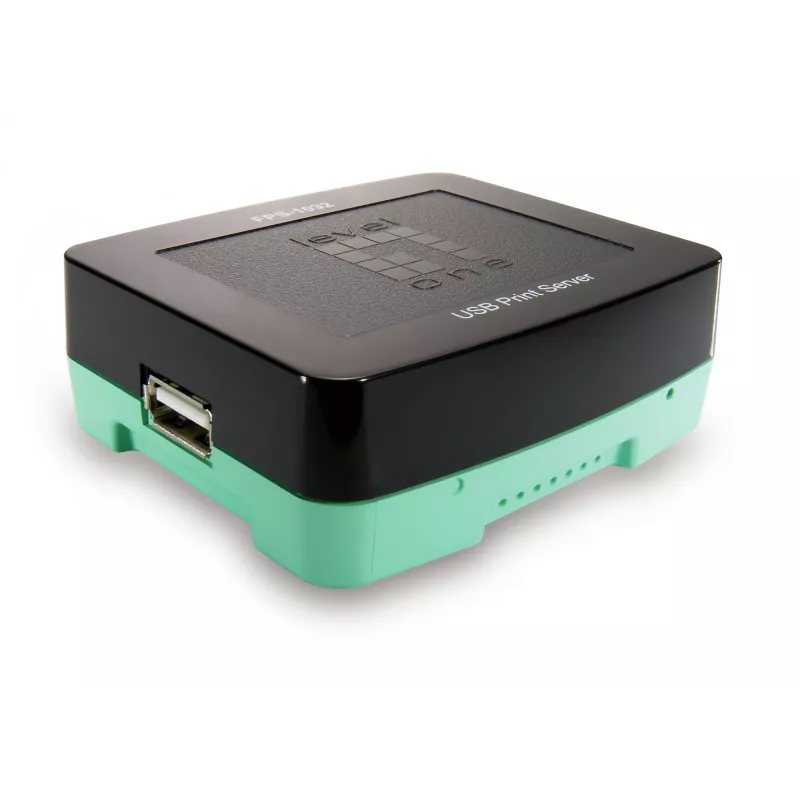 Servidor de impressão USB LevelOne, Preto, Verde, Atividade, Ligação, Alimentação, Estado, Taiwan, Ethernet LAN, IEEE 802.3, IEEE 802.3u, 10,100 Mbit/s