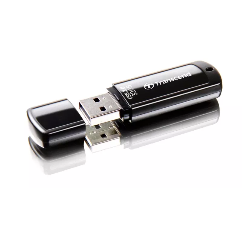 TRANSCEND Jetflash 350 - 32GB Pen USB - USB 2.0 - preto