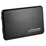 Caixa externa LC-Power LC-25BUB3 para HDD SATA de 2,5 polegadas, USB 3.0, alumínio/preto