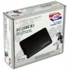 Caixa externa LC-Power LC-25BUB3 para HDD SATA de 2,5 polegadas, USB 3.0, alumínio/preto