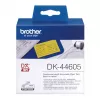 Etiqueta de impressora Brother DK-44605 amarela