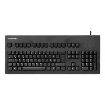 Teclado universal CHERRY G80-3000 USB QWERTZ alemão preto