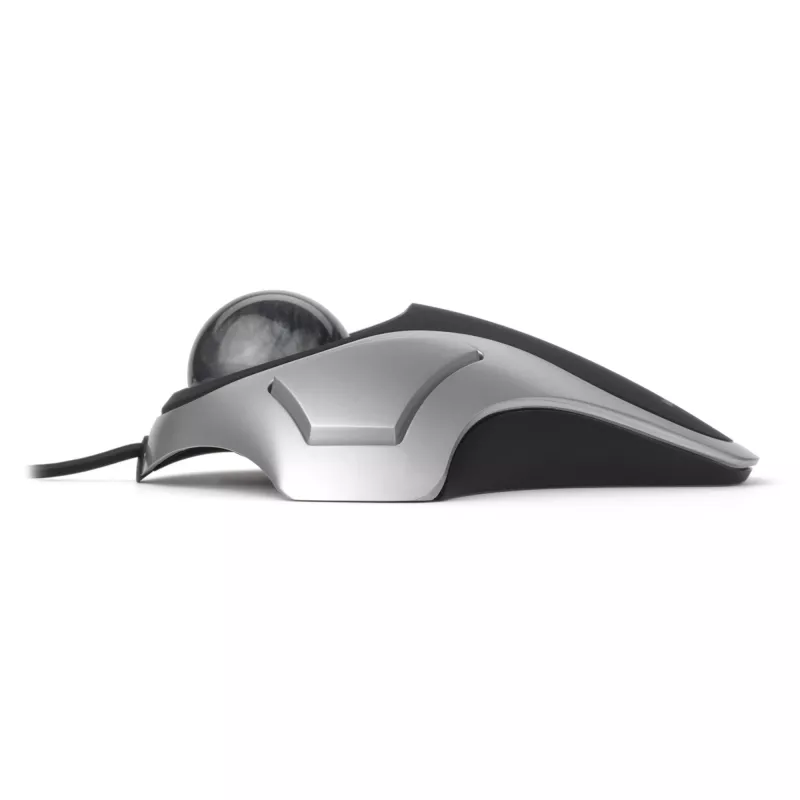 Trackball ótico Kensington Orbit, para ambas as mãos, ótico, USB Type-A, prateado