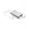 Caixa para HDD/SSD ICY BOX IB-AC703-C transparente, branca 2,5 inch