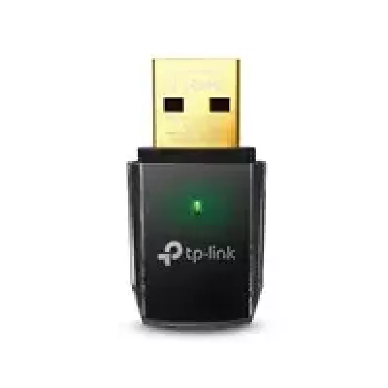 Adaptador Wi-Fi USB dual band sem fios TP-Link AC600