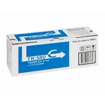 Tinteiro Kyocera TK-580C 15000 páginas ciano