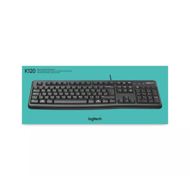 Teclado OEM LOGITECH K120 AZERTY francês