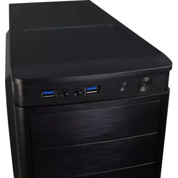 Caixa de PC Inter-Tech IT-5905 Midi Tower preto