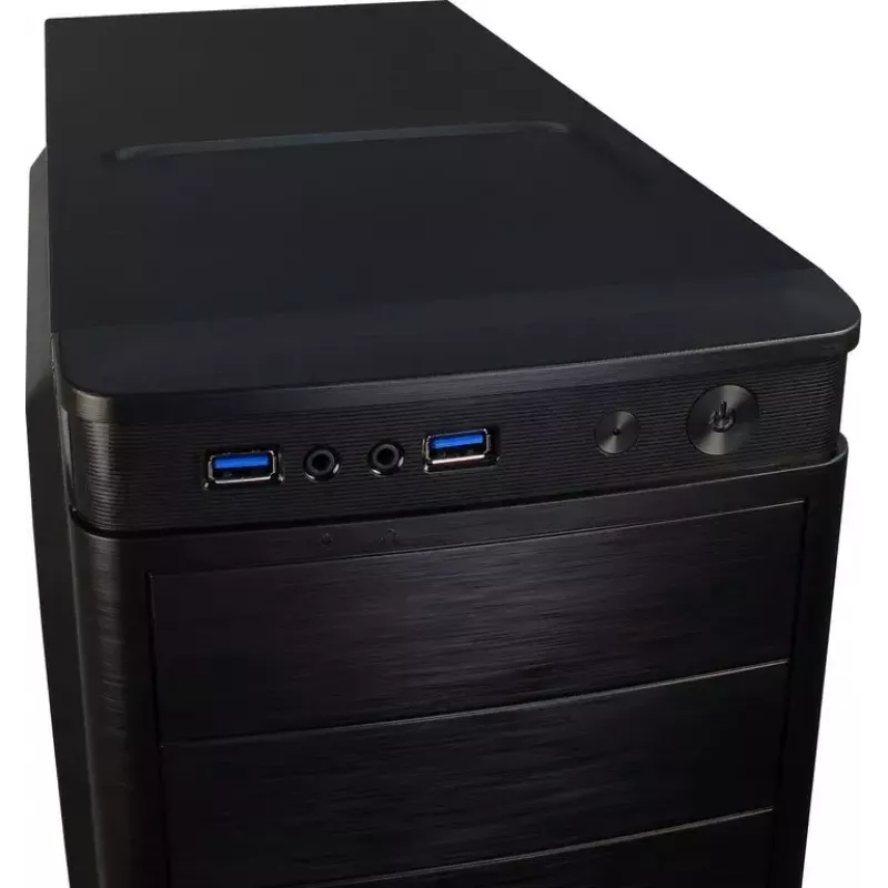 Caixa de PC Inter-Tech IT-5905 Midi Tower preto