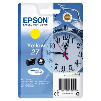 Epson despertador pack individual amarelo 27 DURABrite Ultra Ink