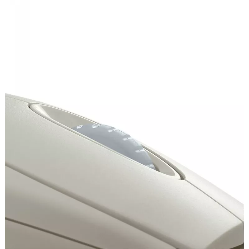 Rato de roda CHERRY ótico com fio, cinza-claro, PS2/USB, ambidestro, ótico, USB Type-A, 1000 DPI, branco