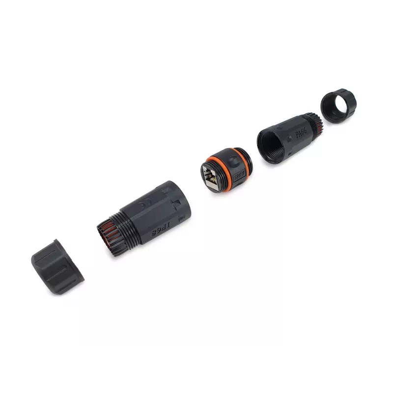 Acoplador em linha RJ45 Cat.6 para exterior Equip 221162