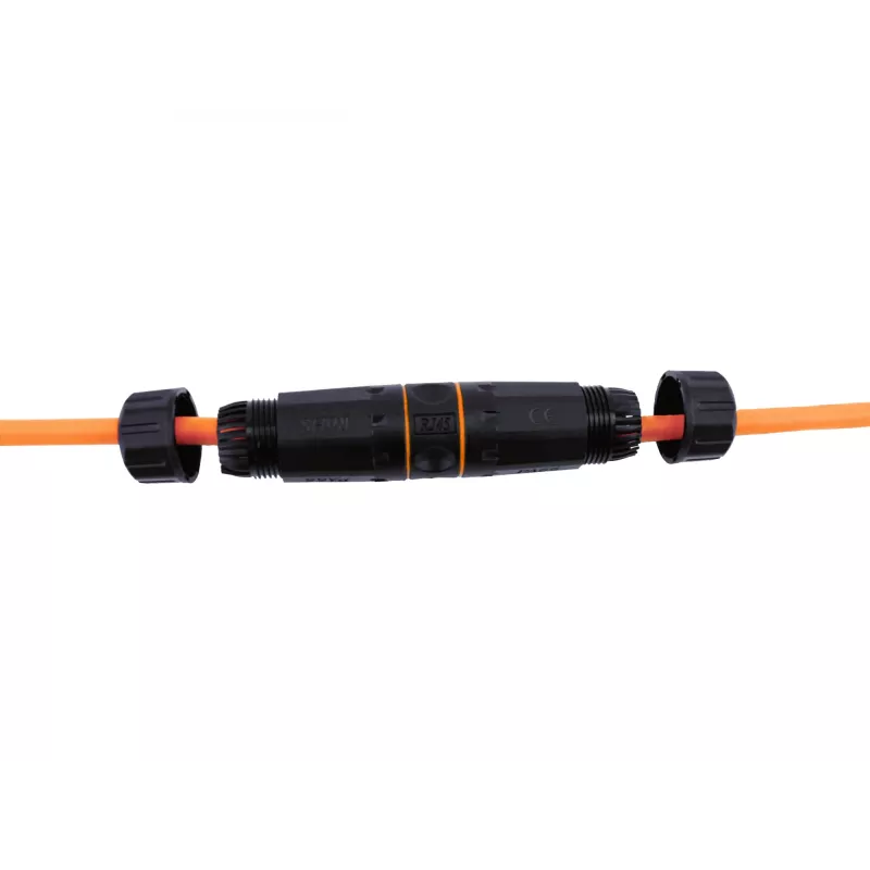 Acoplador em linha RJ45 Cat.6 para exterior Equip 221162