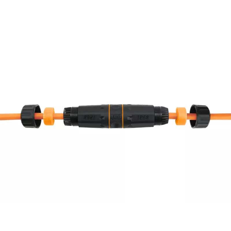 Acoplador em linha RJ45 Cat.6 para exterior Equip 221162