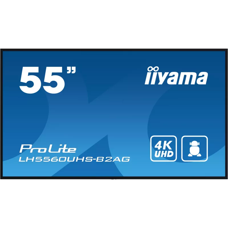 Ecrã de sinalização digital iiyama LH5560UHS-B2AG A-board 138,7 cm (54,6