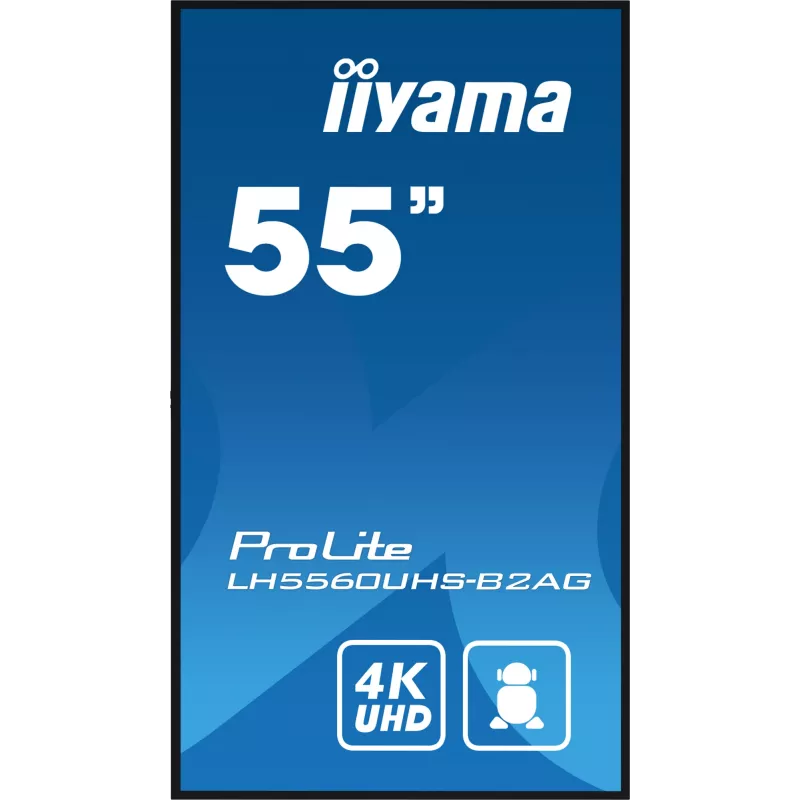 Ecrã de sinalização digital iiyama LH5560UHS-B2AG A-board 138,7 cm (54,6