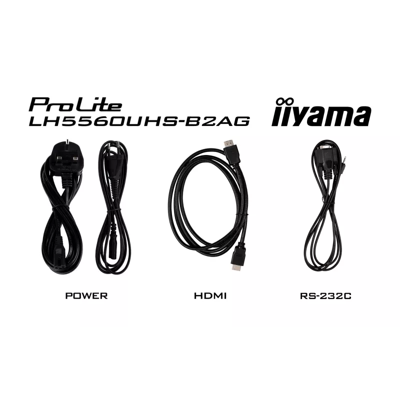 Ecrã de sinalização digital iiyama LH5560UHS-B2AG A-board 138,7 cm (54,6