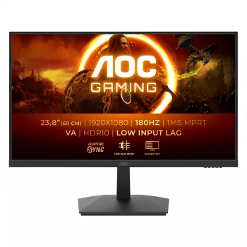 Monitor AOC G1 24G15N2 60,5 cm (23,8 polegadas) 1920 x 1080 pixels Full HD LCD preto