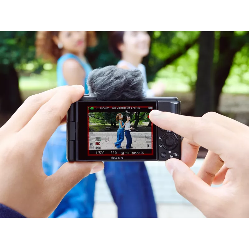 Câmara compacta Sony ZV-1F 1 polegada 20,1 MP Exmor RS CMOS 5472 x 3648 pixels preto