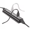 Hub de secretária Manhattan USB-A 10 portas, 10x portas USB-A, 480 Mbit/s (USB 2.0), alimentação via USB ou fonte de alimentação externa (não incluída) para maior potência nos dispositivos ligados