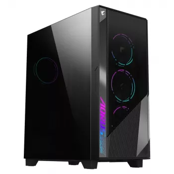 Caixa de computador GIGABYTE GB-AC500G ST Midi Tower preto