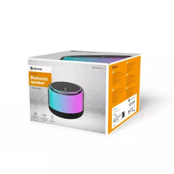 Altifalante portátil Denver BTP-103 preto 3 W sem fios