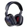 Logitech A30 auscultadores com microfone para PlayStation, Bluetooth, azul-marinho
