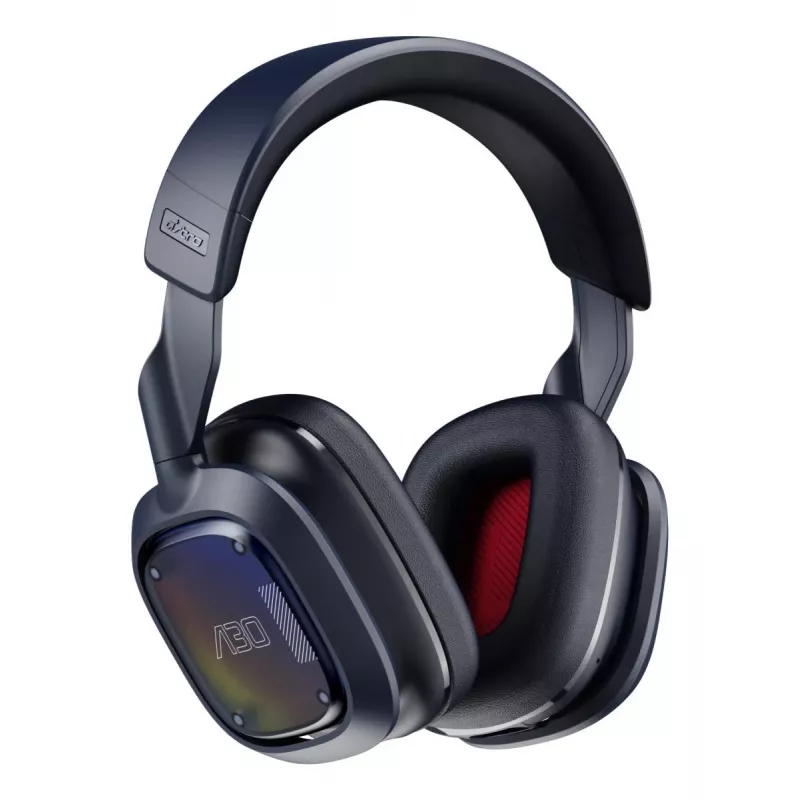 Logitech A30 auscultadores com microfone para PlayStation, Bluetooth, azul-marinho