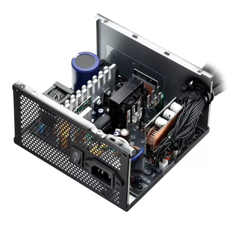 Fonte de alimentação XPG KYBER 850W, 850 W, 100 - 240 V, 47 - 63 Hz, 24-Pin-ATX, 65 cm, 450 mm