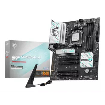 Placa-mãe MSI B840 GAMING PLUS WIFI AMD B840 Socket AM5 ATX