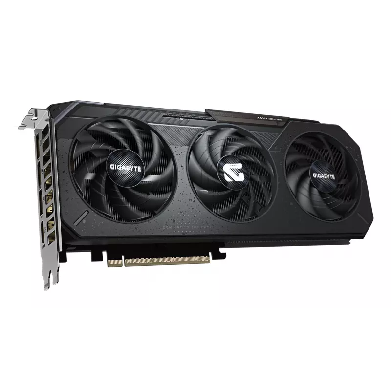 Placa gráfica GIGABYTE GeForce RTX 5060 GAMING OC 8G - 8GB GDDR7, 128bit, PCI-E 5.0, 2595 MHz frequência base, 3 x DisplayPort, 1 x HDMI, GV-N5060GAMING OC-8GD