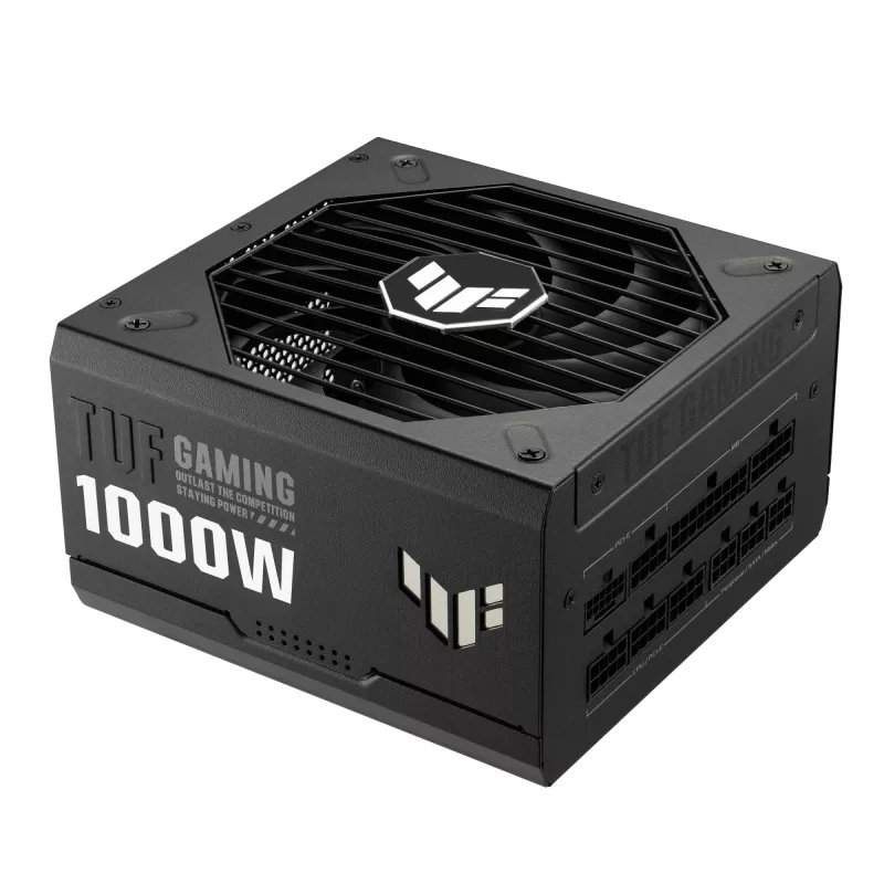ASUS TUF Gaming 1000W Gold fonte de alimentação, ATX, 80 PLUS Gold, totalmente modular, ventoinha de 135 mm, preta