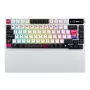 Teclado ASUS ROG Azoth X Gaming USB + RF Wireless + Bluetooth QWERTZ Branco