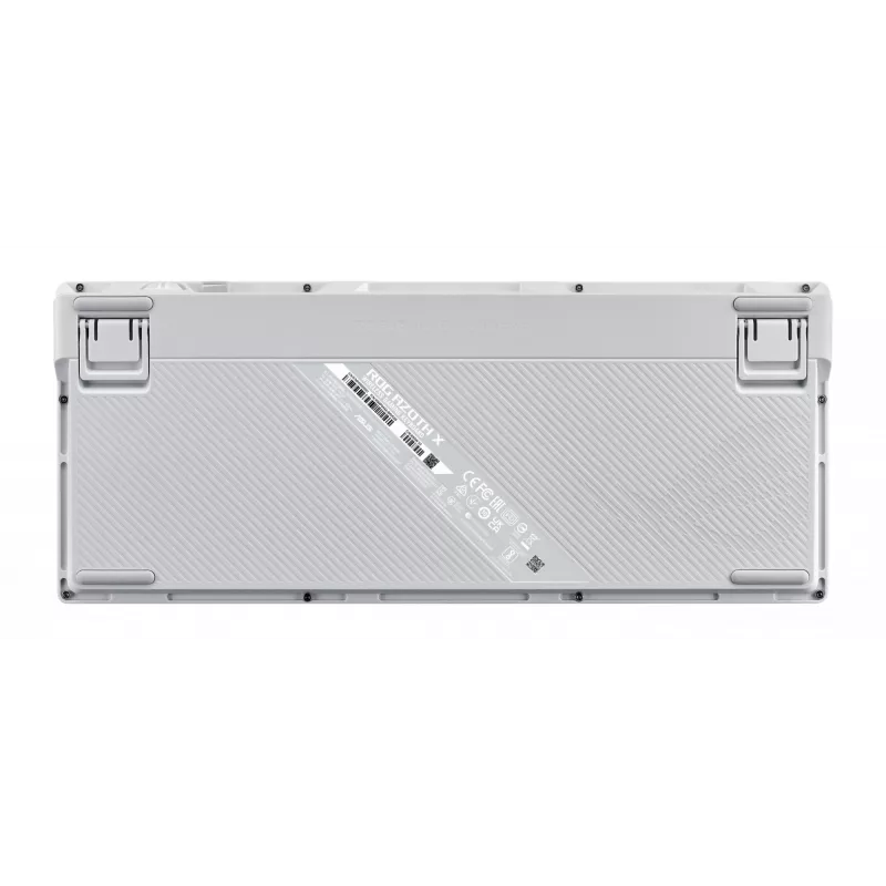 Teclado ASUS ROG Azoth X Gaming USB + RF Wireless + Bluetooth QWERTZ Branco