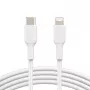 Cabo BELKIN Lightning para USB-C 1 m Branco