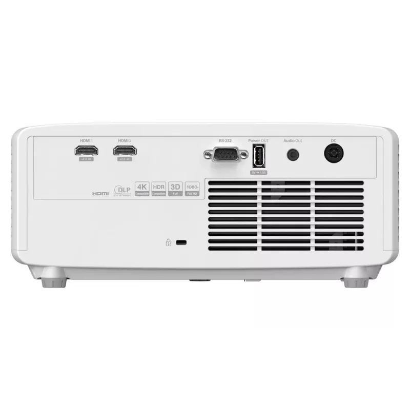 Projetor OPTOMA ZH400 DLP 1080p 4000 ANSI lm Laser, 16:9, 1,48–1,62:1 Relação de projeção, 1,1× Zoom, Altifalante 15 W, HDMI 2.0 (2x)